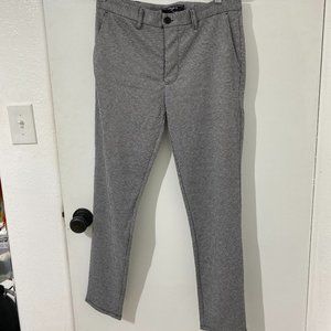 Slim-Fit Houndstooth Pants
